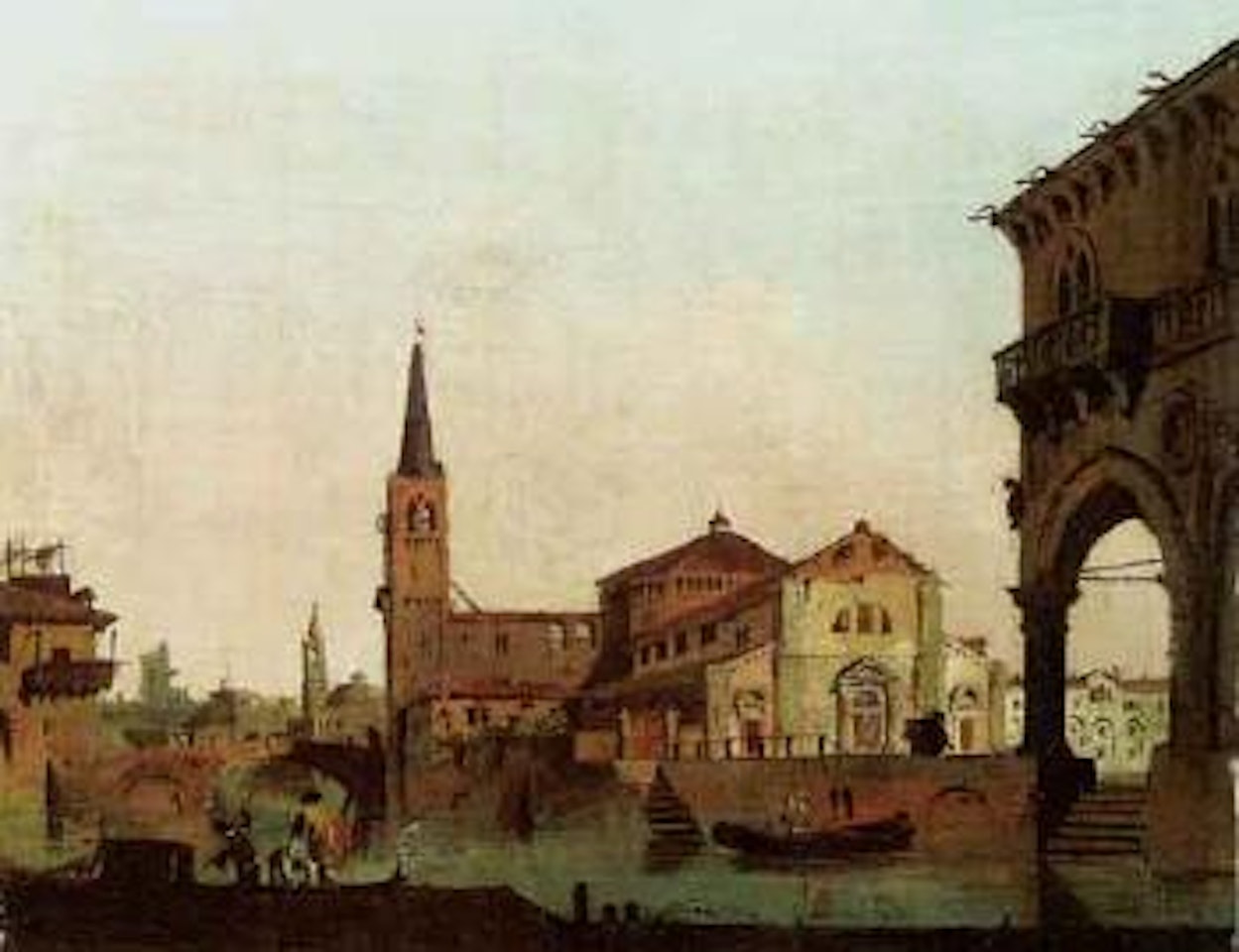 Cappricci of towns in Veneto by Giuseppe Bernardino Bison