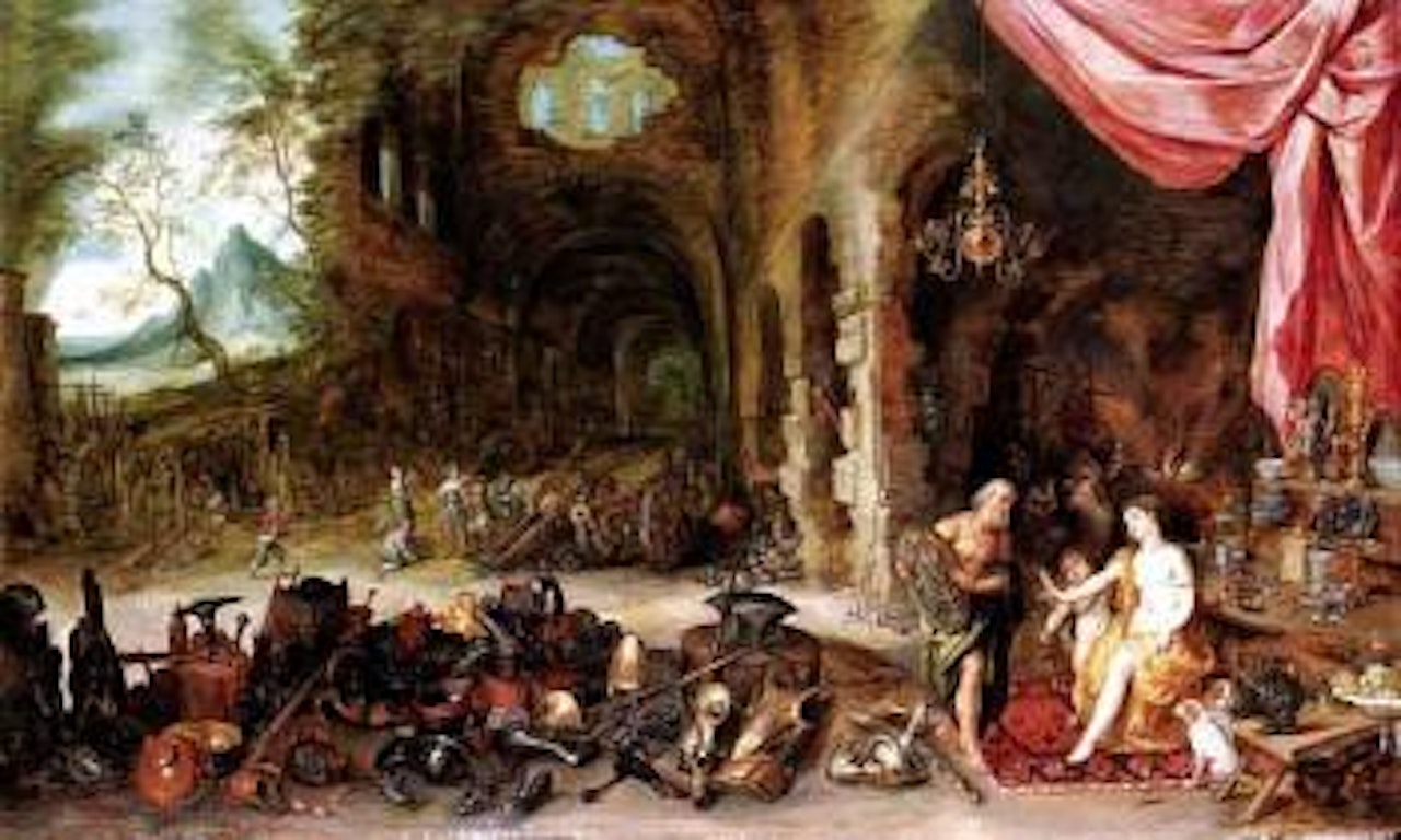 Venus at the forge of Vulcan by Jan Brueghel the Younger