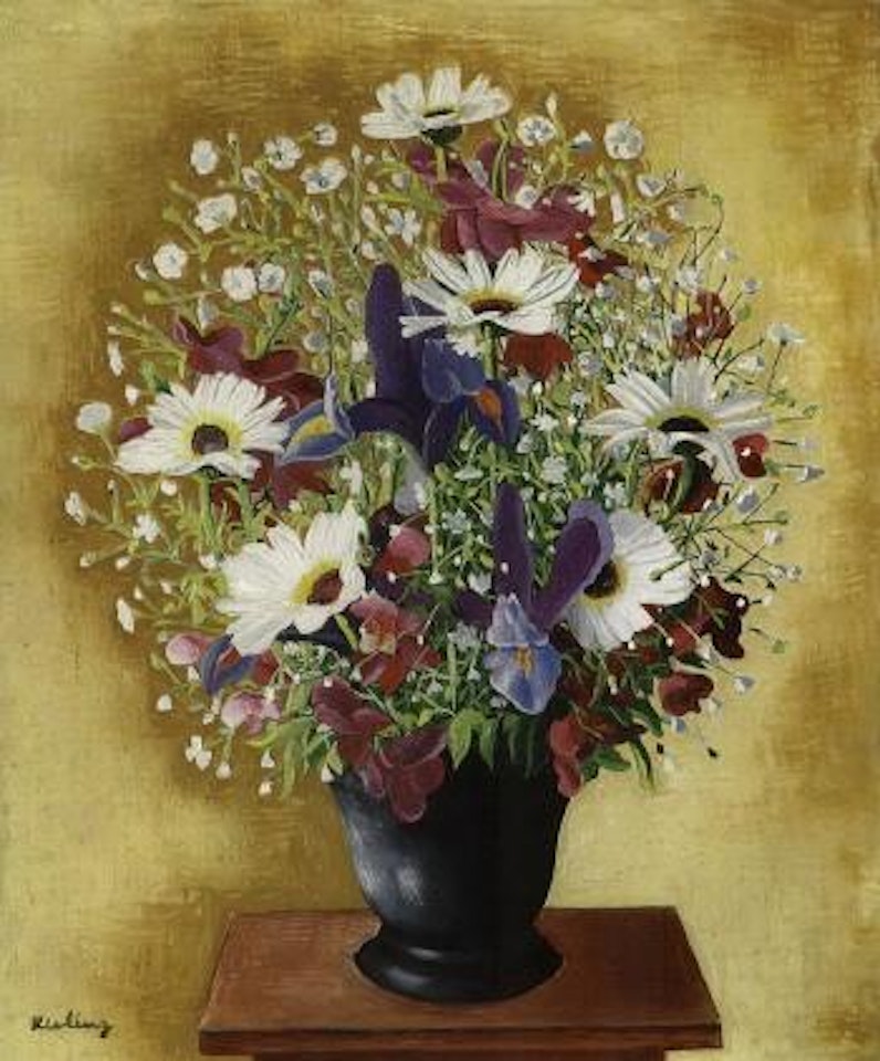 Fleurs des champs by Moïse Kisling