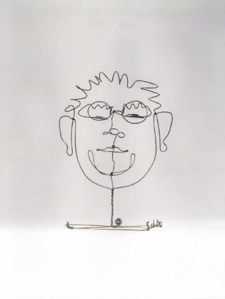 Portrait of Dr Hans Cuerlis by Alexander Calder