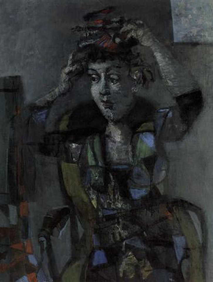 Femme au chapeau by Antoni Clavé