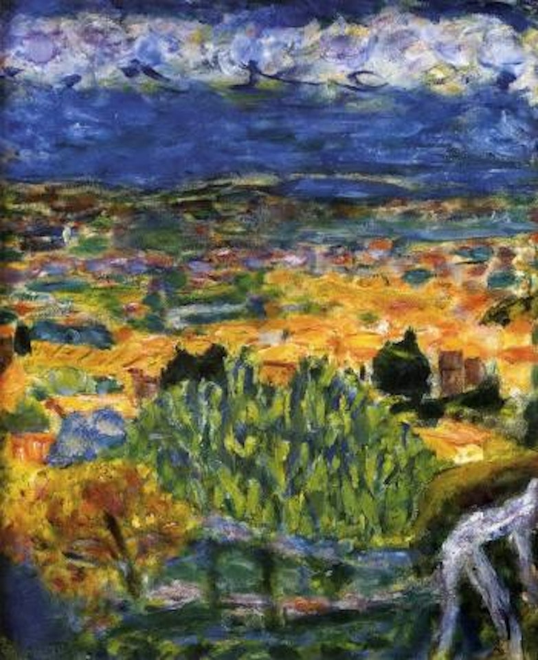 Vue du Cannet by Pierre Bonnard
