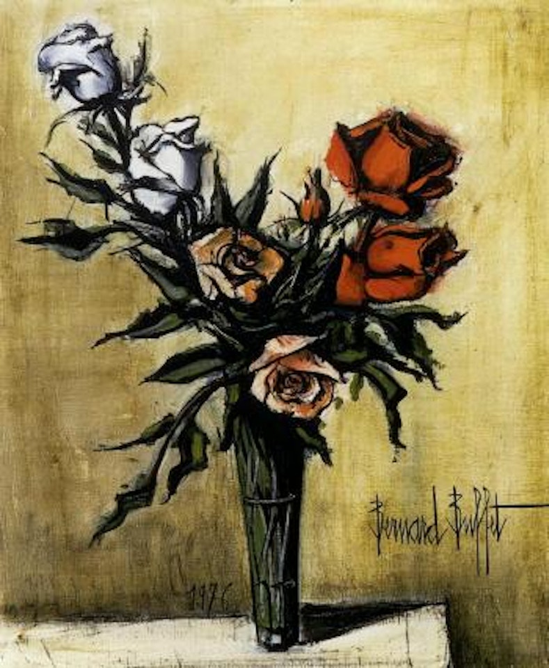 Roses variees VI by Bernard Buffet