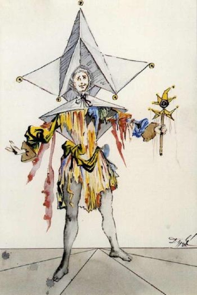 L'arlequin by Salvador Dali