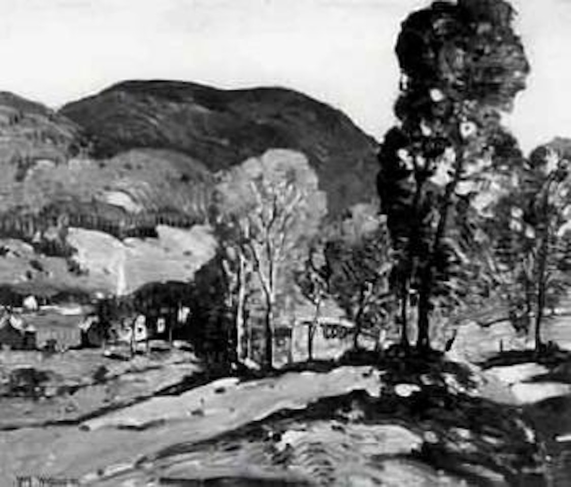 Old turnpike by Guy Carleton Wiggins