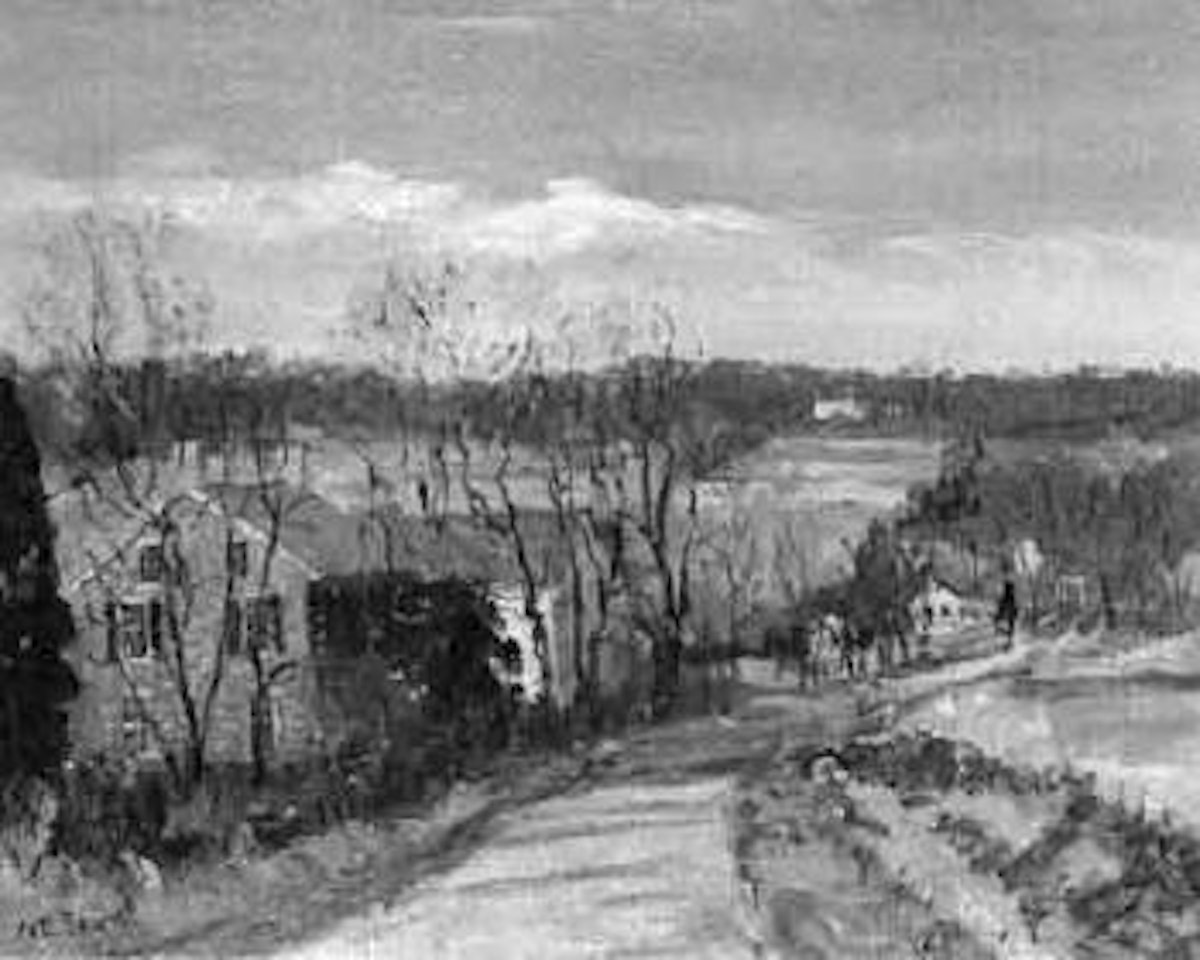 Rural landscape by Walter Emerson Baum