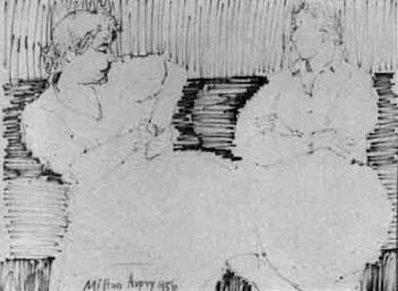 Two seated women by Milton Avery