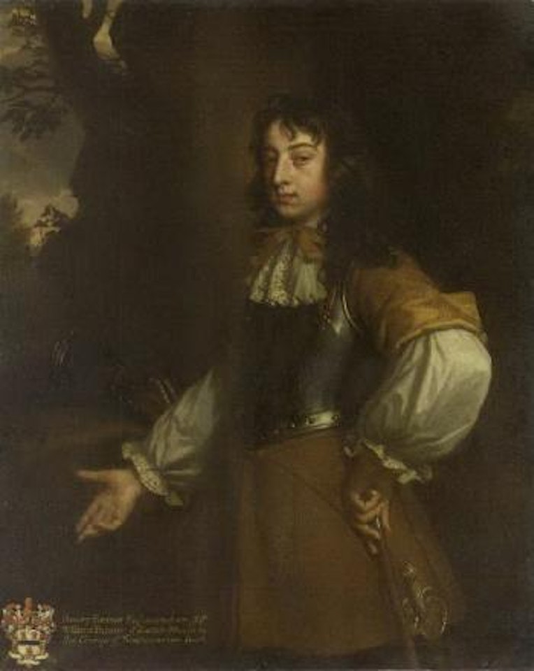 Henry Fermor in breast plate, gauntlet on ledge beside by Sir Peter Lely