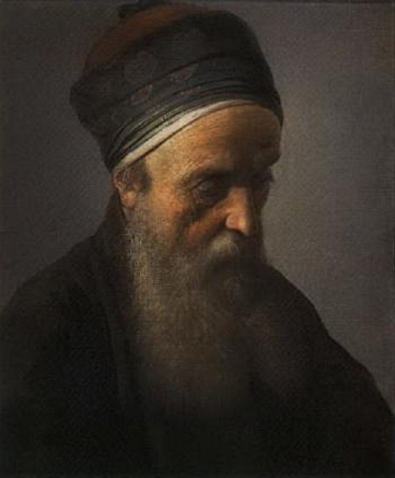 Portrait of Oriental Jew by French School