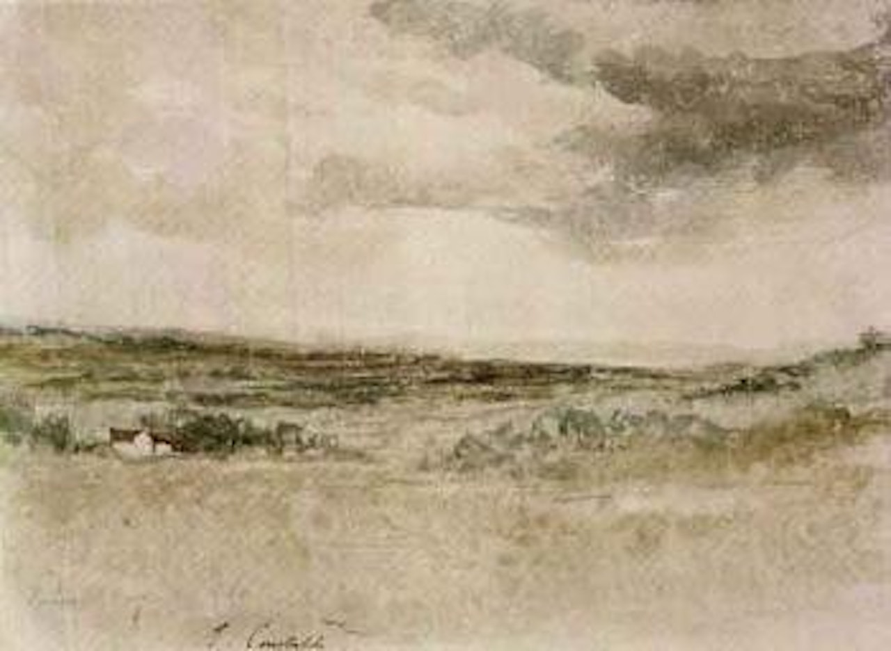 Extensive view of Epsom Common by John Constable