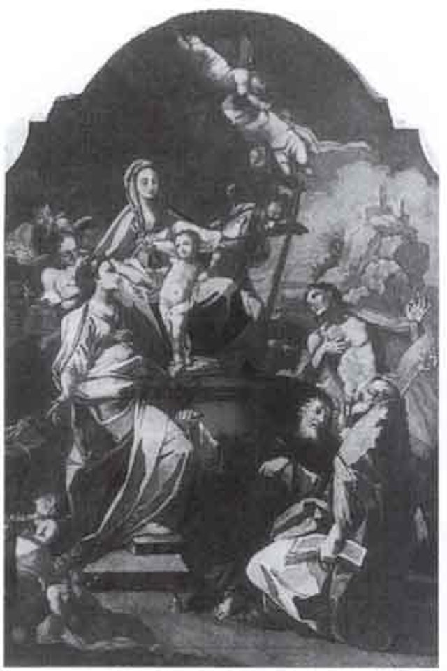 Madonna and Child and Saints by Francesco Solimena