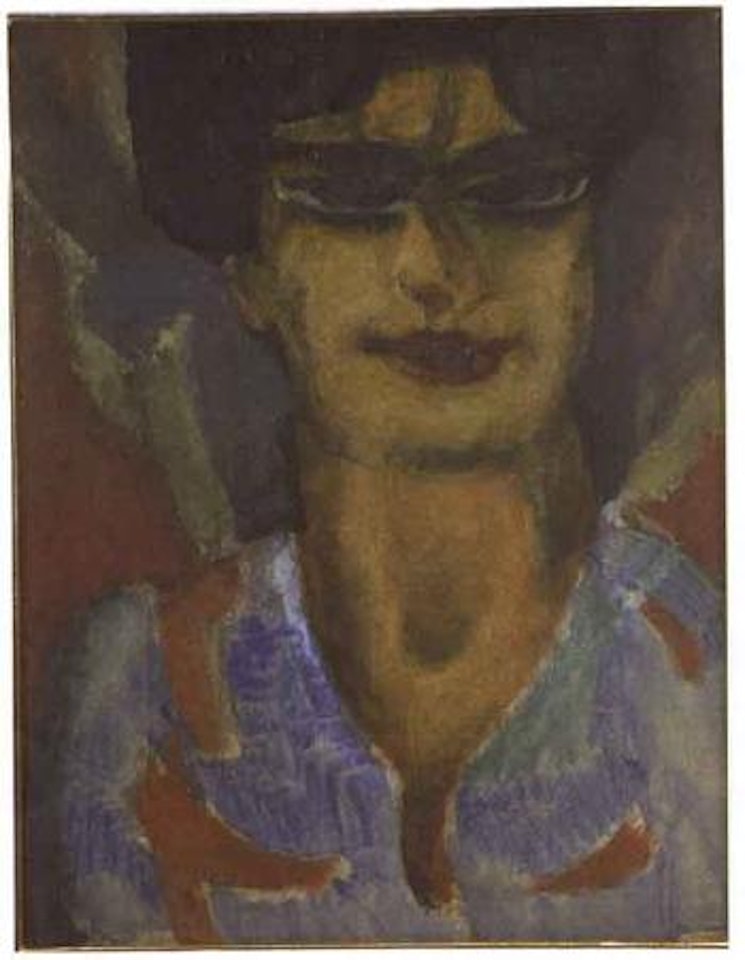Portrait de madame Brulee by Frits van den Berghe
