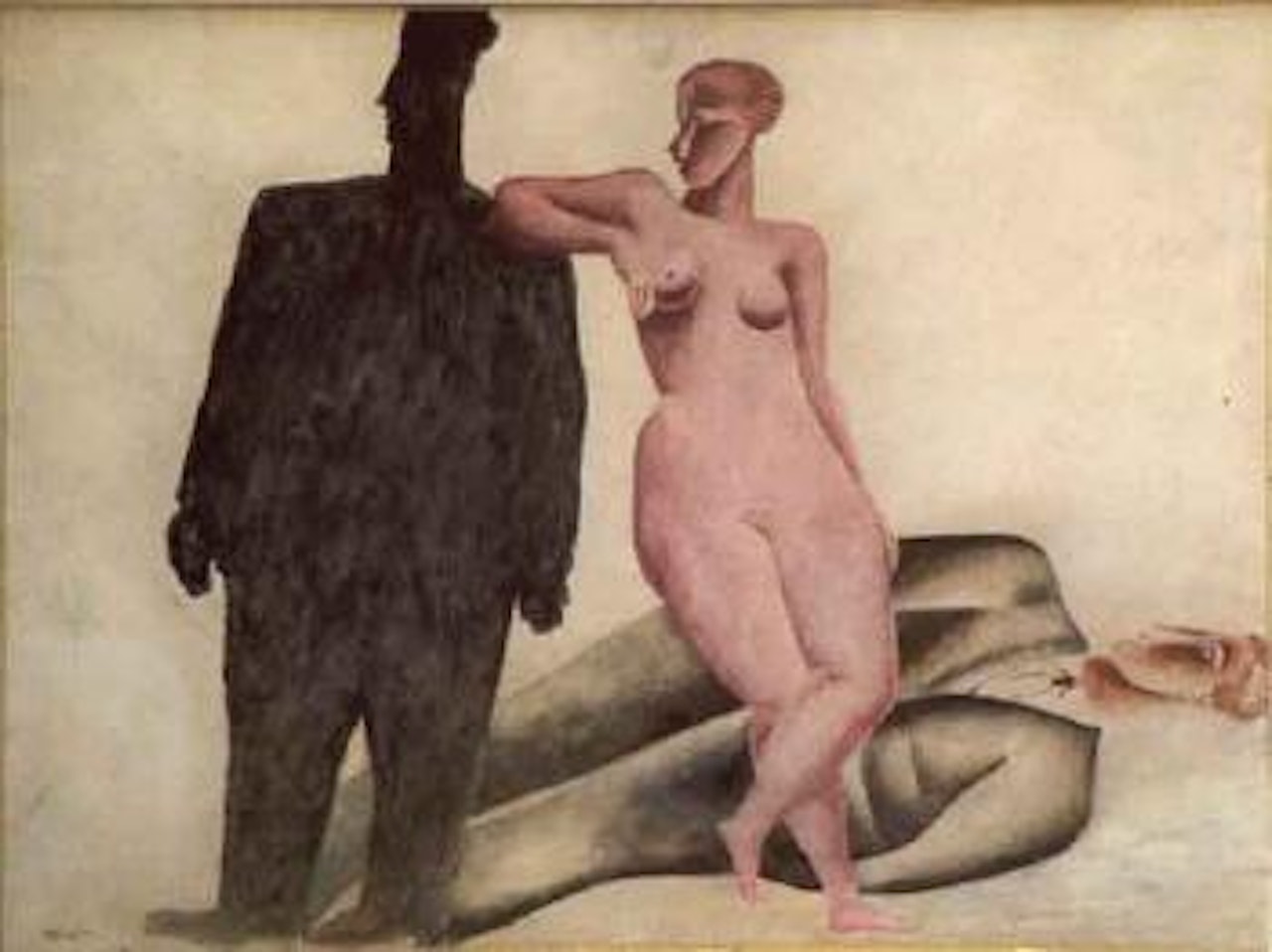 Femme entouree by Frits van den Berghe