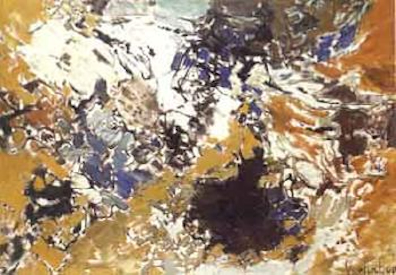 Abstract composition by Louis van Lint