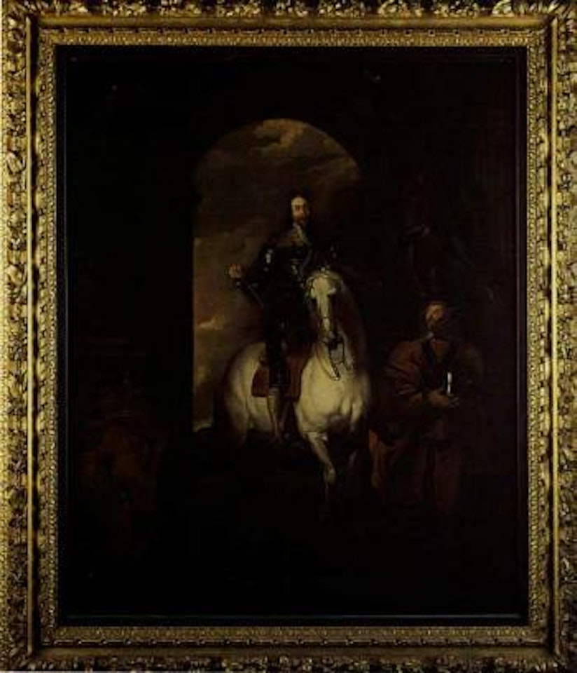 Charles I on horseback by Anthony van Dyck