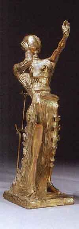 Femme en flammes by Salvador Dali