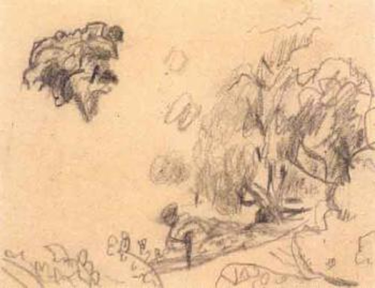 Etude de paysage by Pierre Bonnard