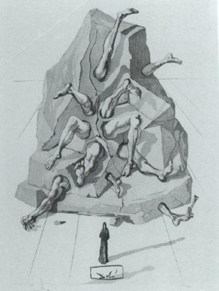 La Divine Comedie by Salvador Dali