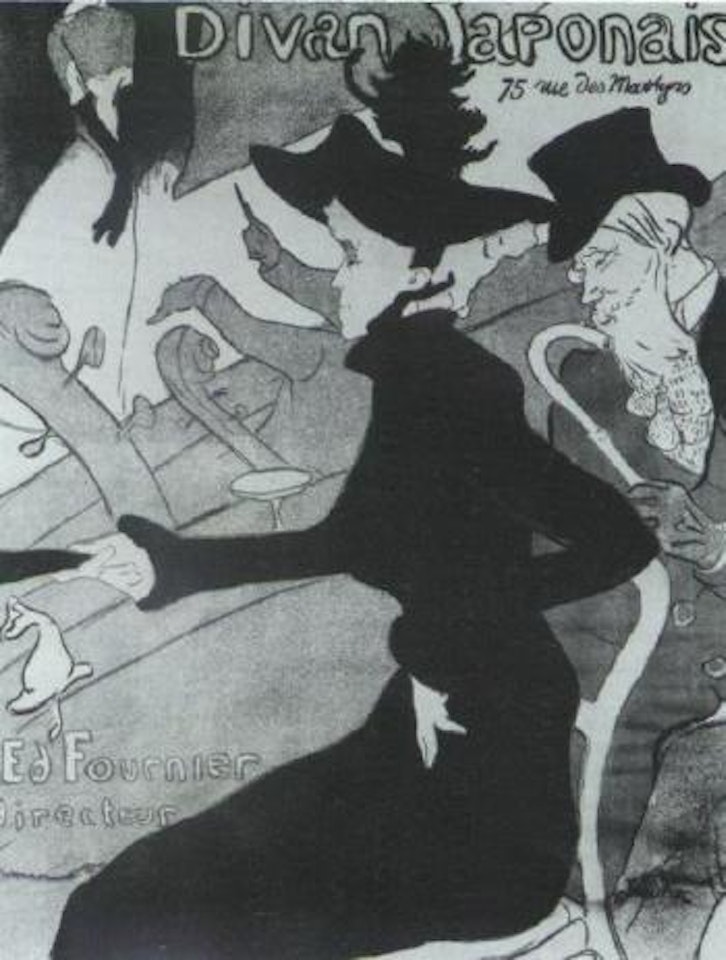 Divan Japonais by Henri de Toulouse-Lautrec