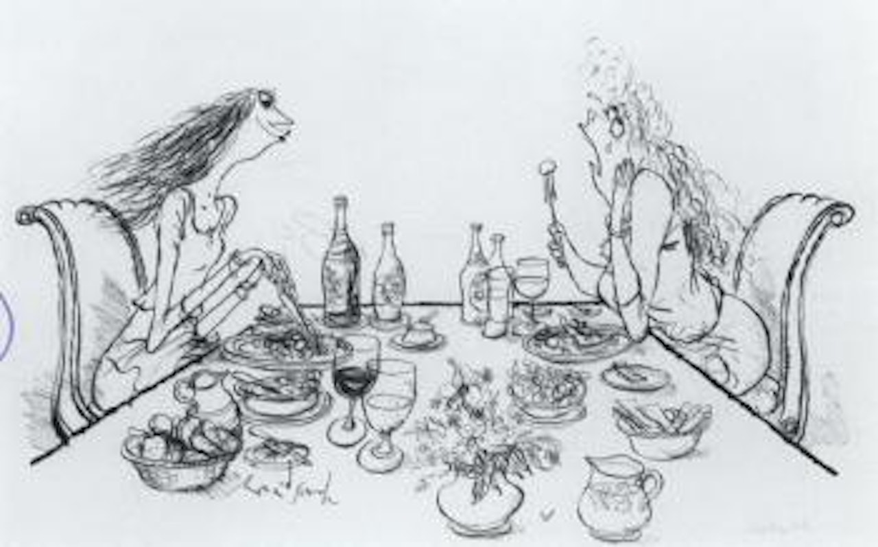 Weight Watcher by Ronald Searle
