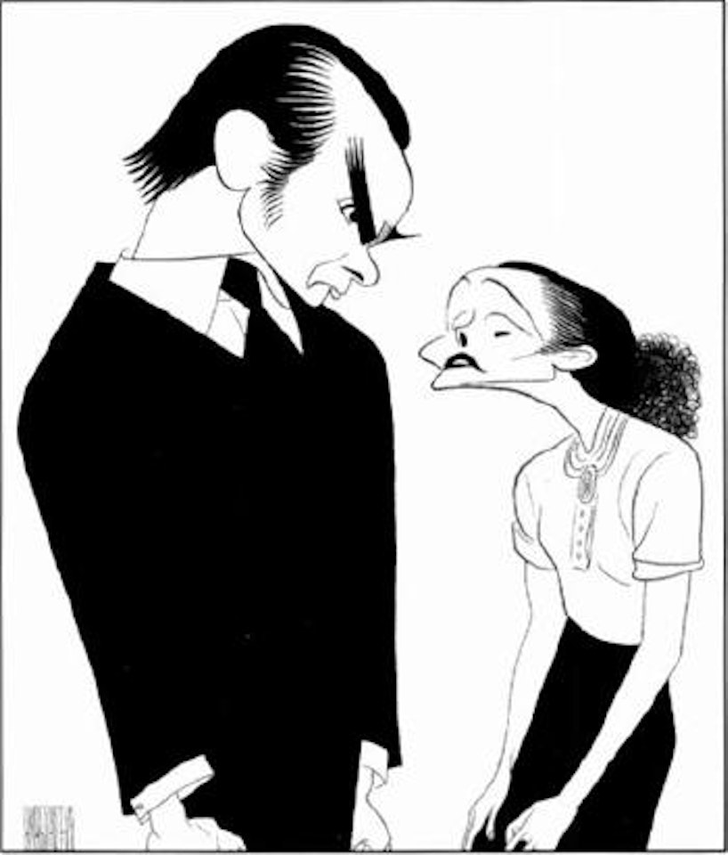 Close Quarters by Al Hirschfeld