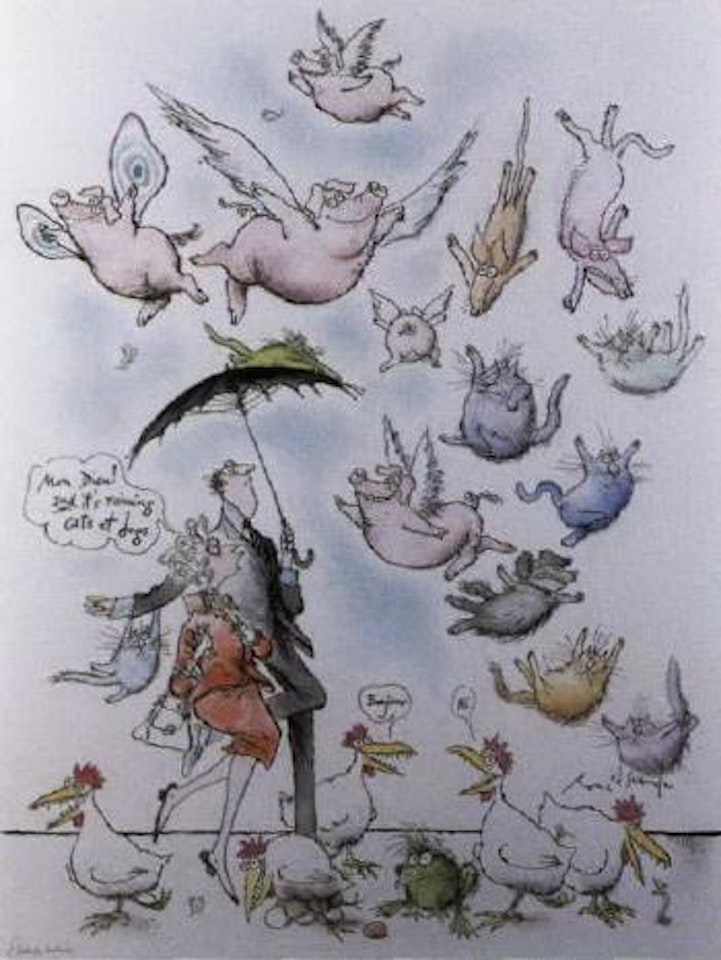 Comment apprendre une langue etrangere by Ronald Searle
