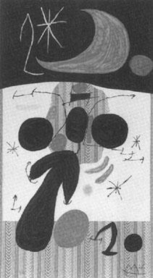 Interieur et nuit by Joan Miró