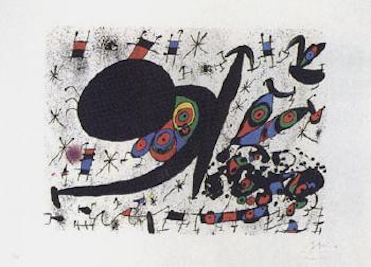 Homenatge a Joan Prats by Joan Miró