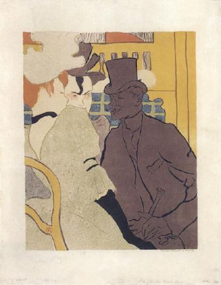 L'Anglais au Moulin Rouge by Henri de Toulouse-Lautrec