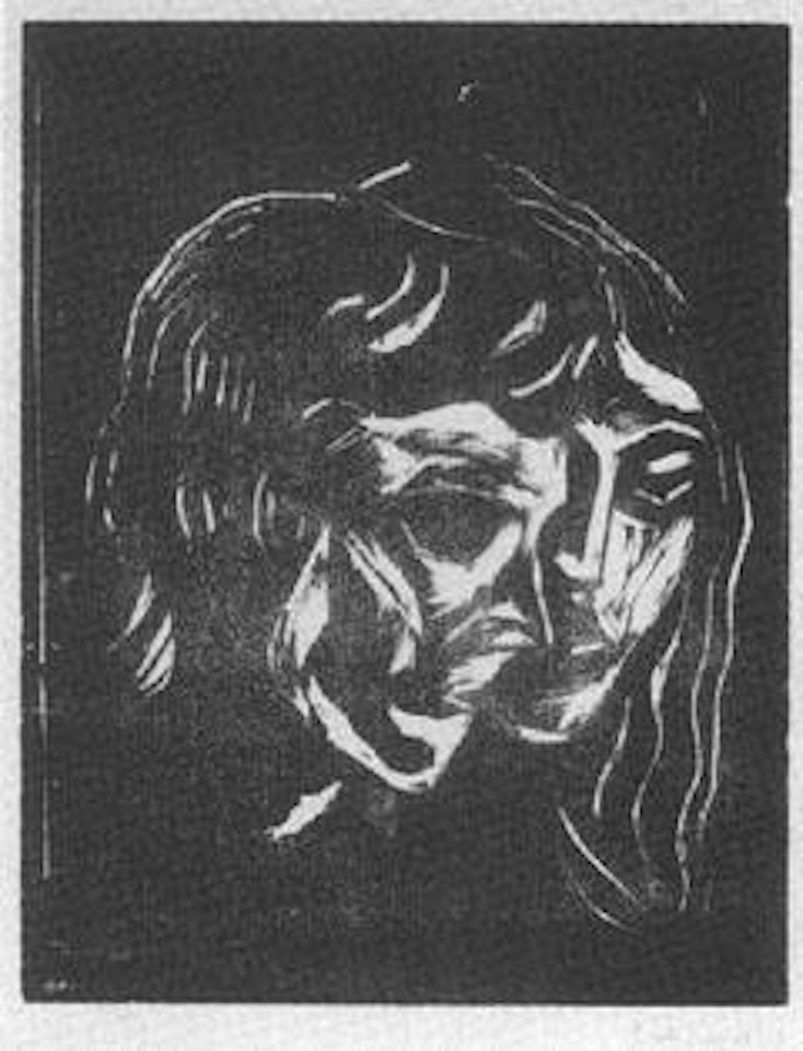 Mann und Frau by Edvard Munch