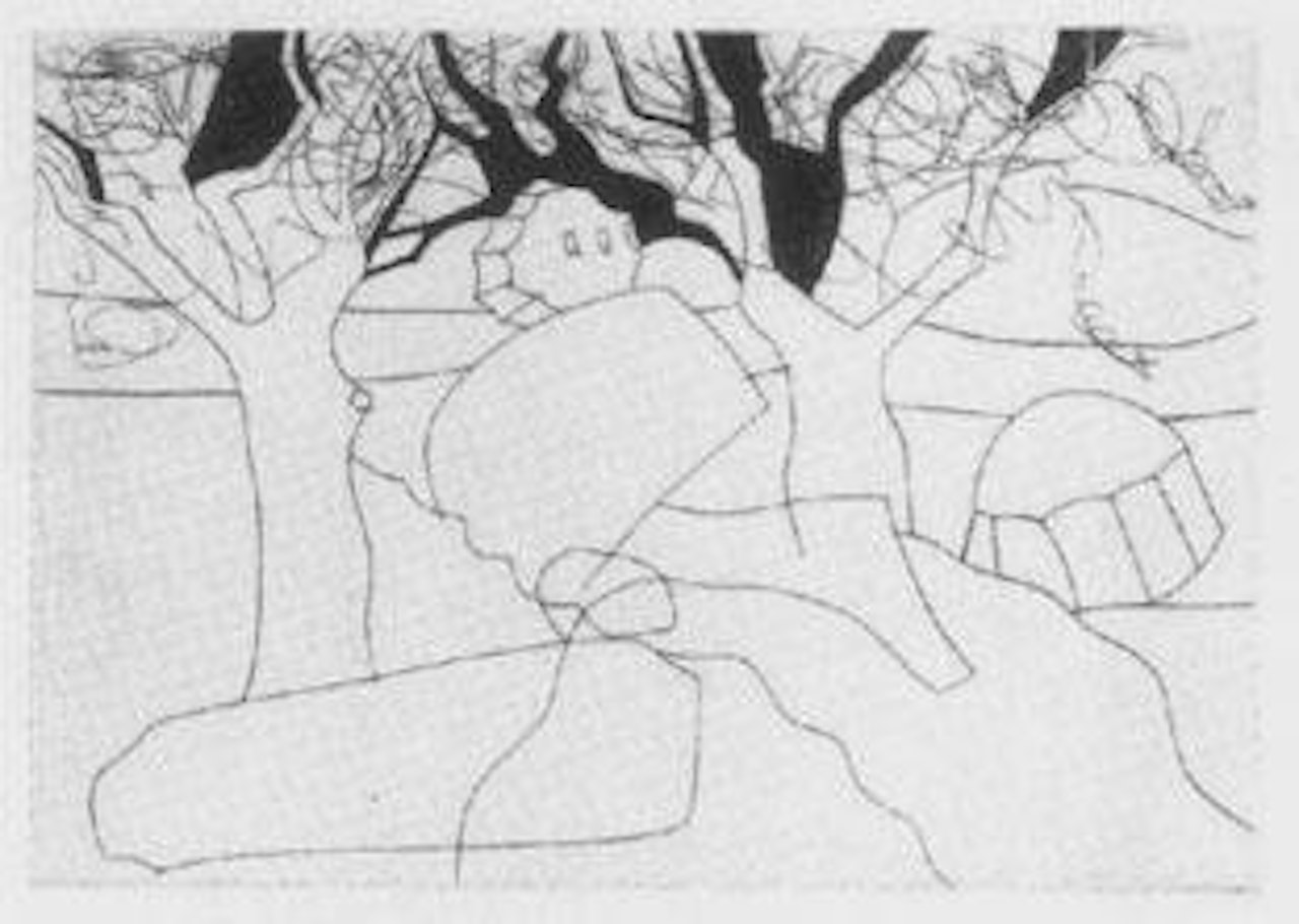 Columns in Greece by Ben Nicholson, O.M.
