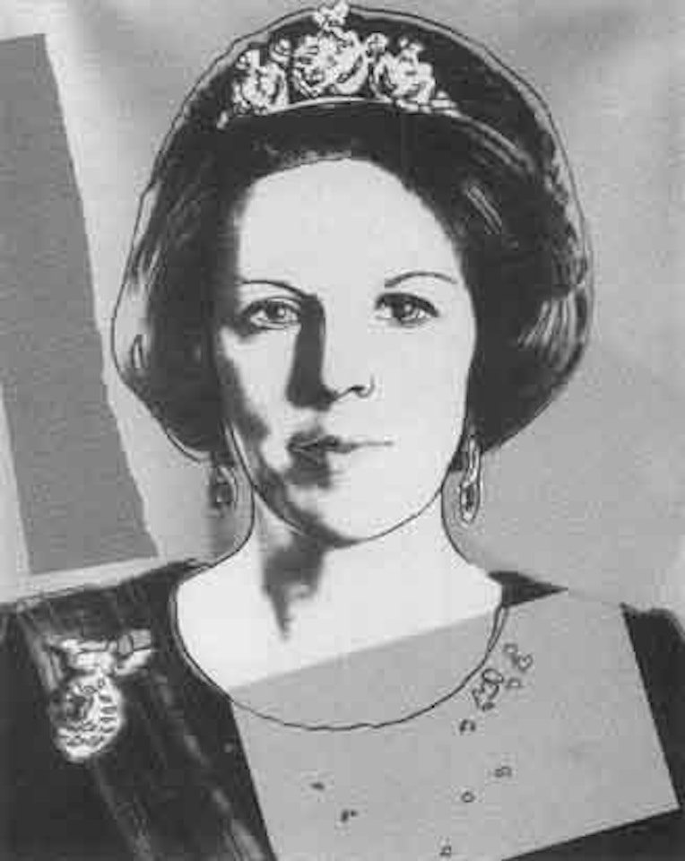 Reigning Queens, Queen Beatrix of the Netherlands by Andy Warhol