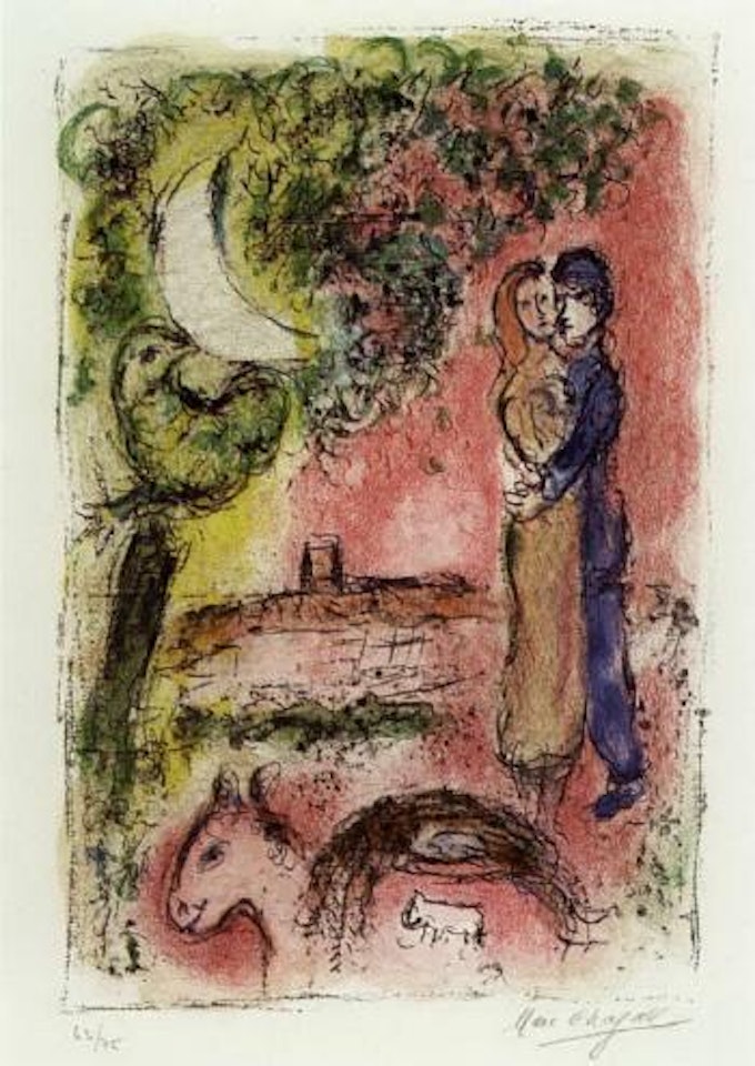 Aurore a Saint Paul by Marc Chagall