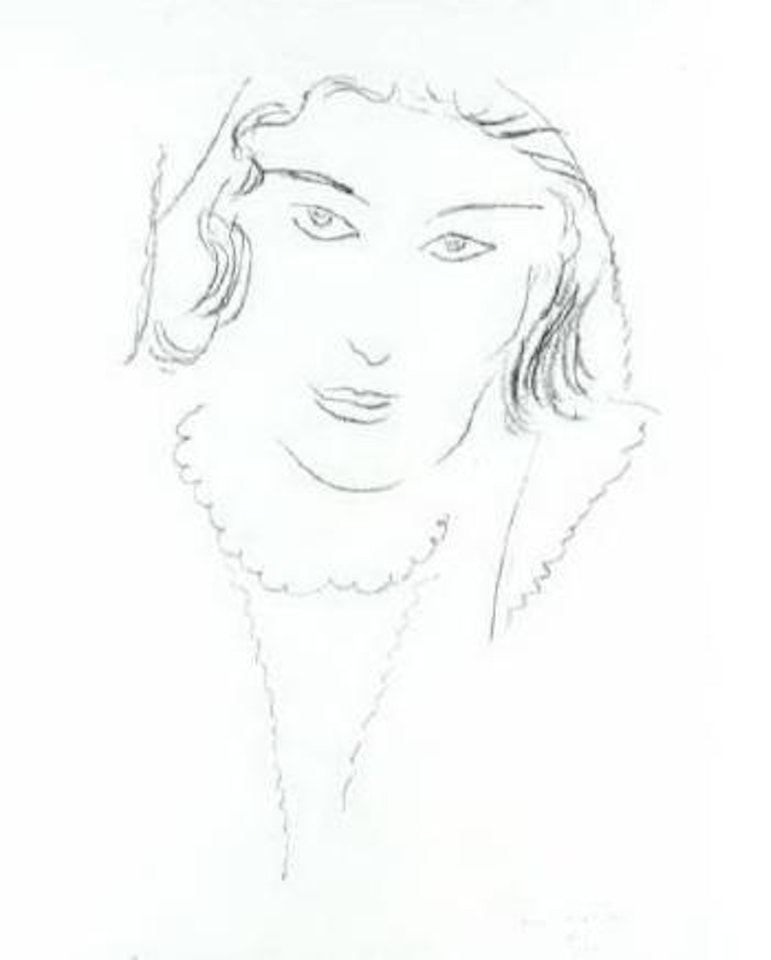 Grand visage by Henri Matisse