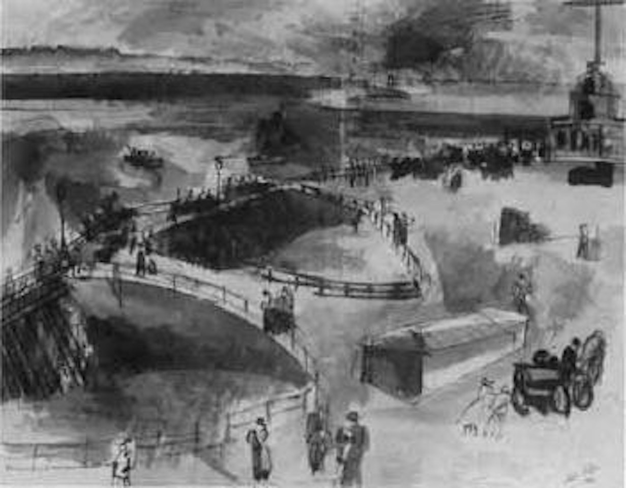 Port view by Jean Dufy