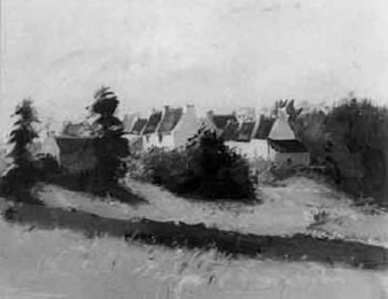 Village of Tibain by Jean Hélion