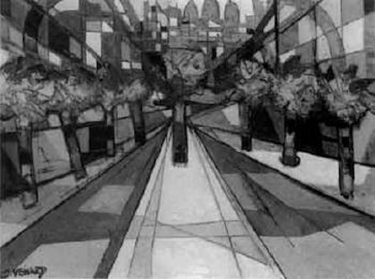 Avenue Montaigne by Claude Venard