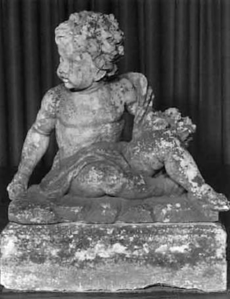Seated putti figuring the Four Seasons by Italian School