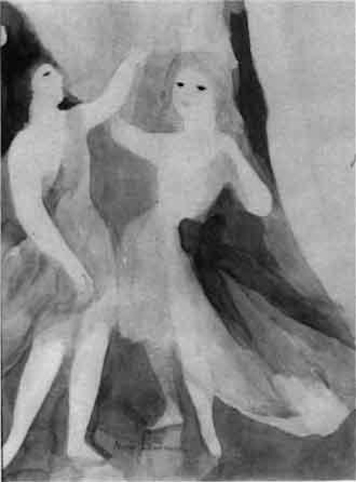Deux femmes by Marie Laurencin