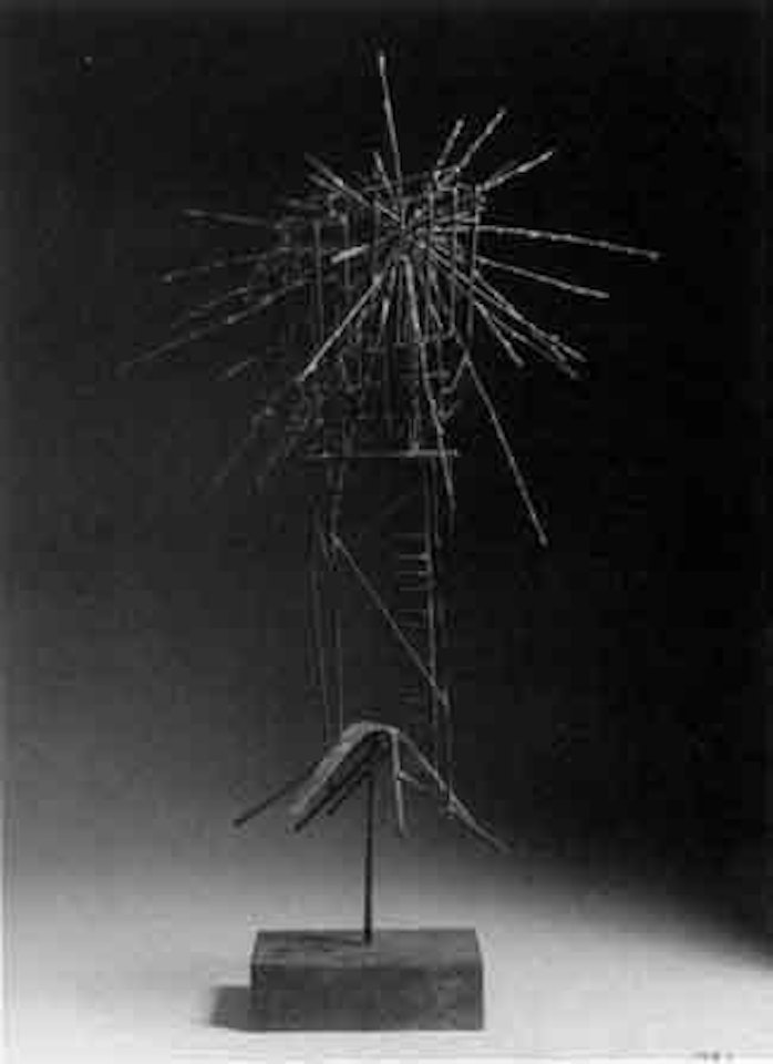 Abstract scupture by Harry Bertoia