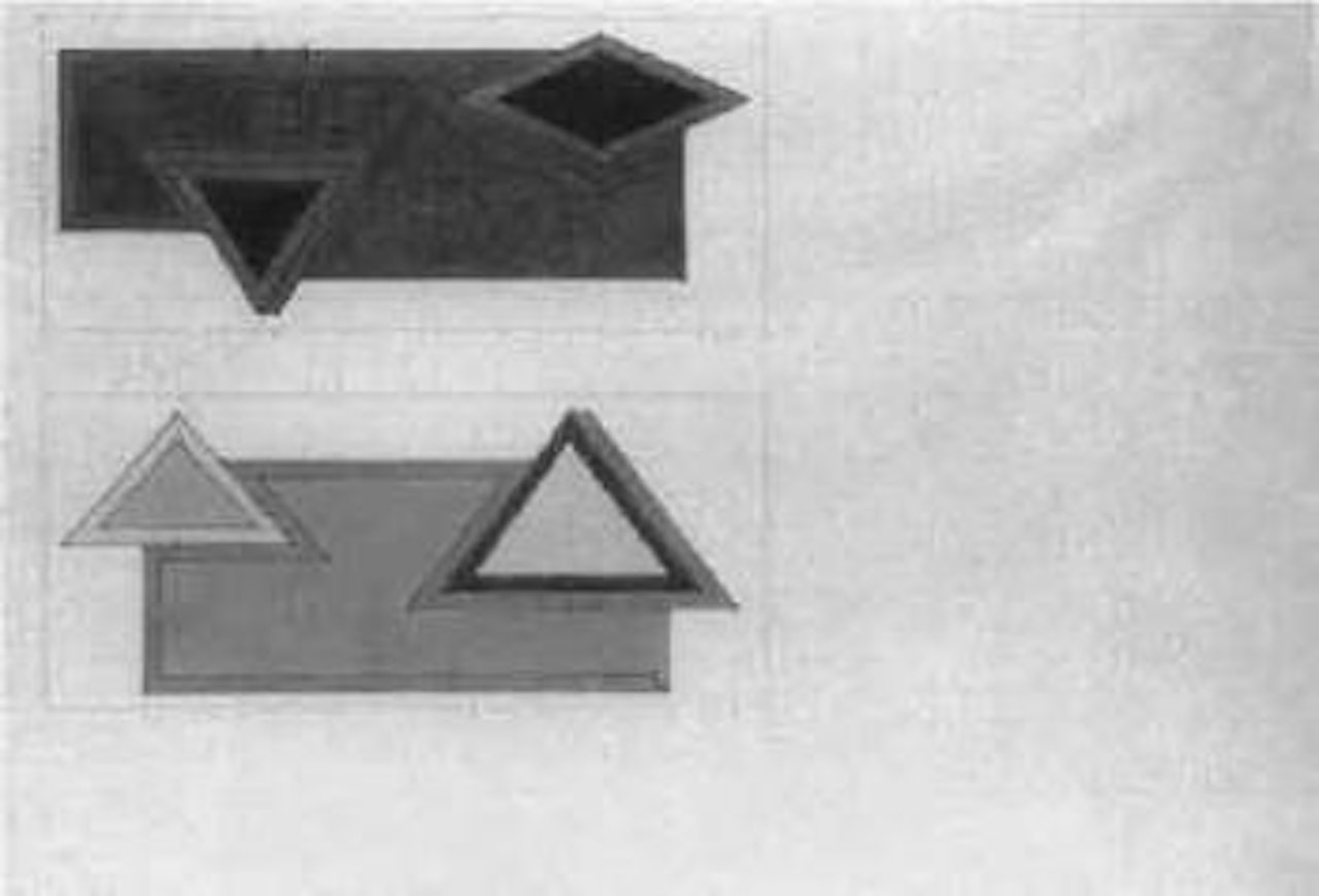 Untitled by Frank Stella