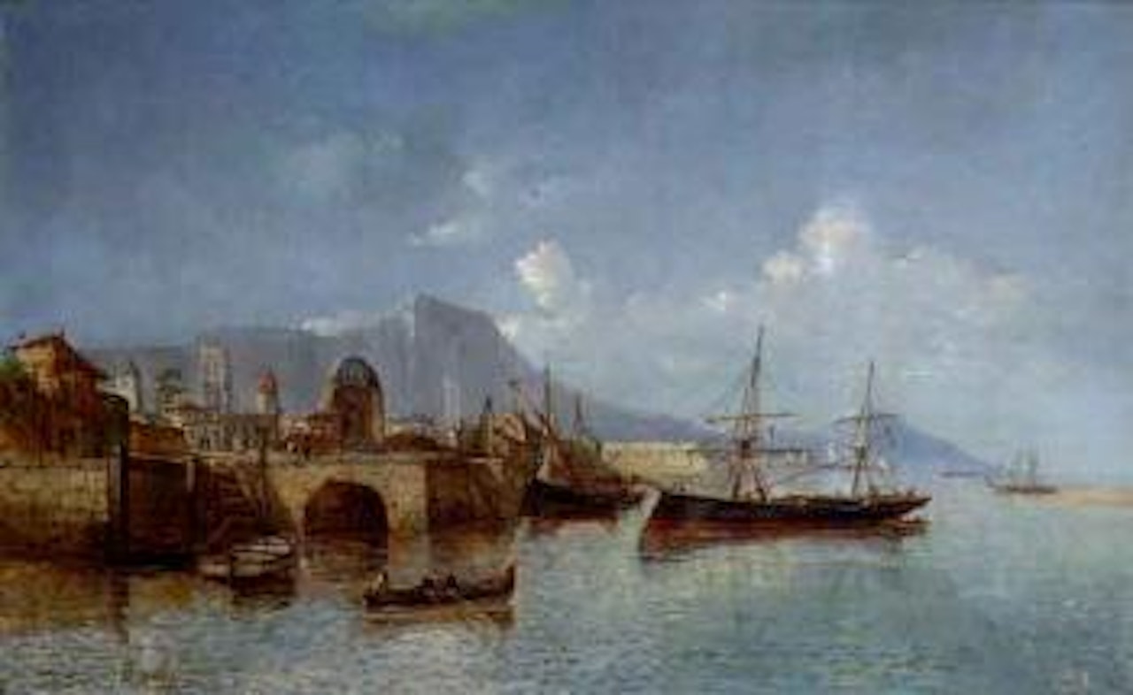 View of the Bosphore by Jean Baptiste Henri Durand-Brager