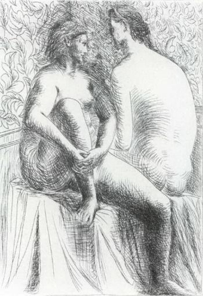 Deux femmes nues II by Pablo Picasso