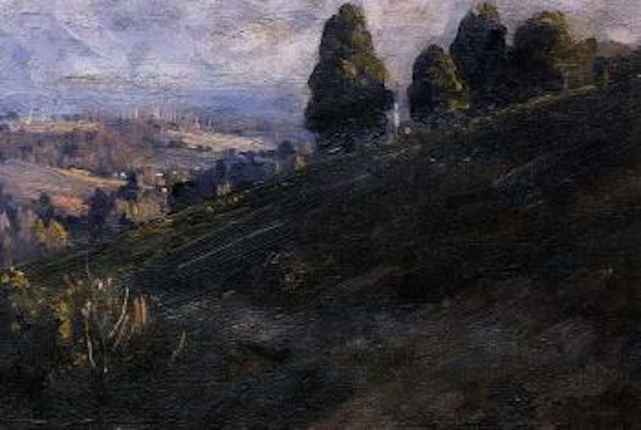 In the Dandenongs by Arthur Ernest Streeton
