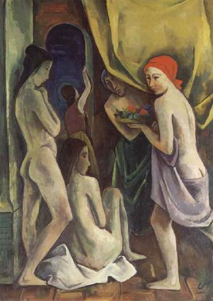 Frauen im Gemach by Karl Hofer