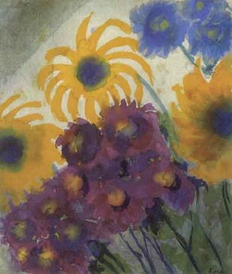 Sommerblumen by Emil Nolde
