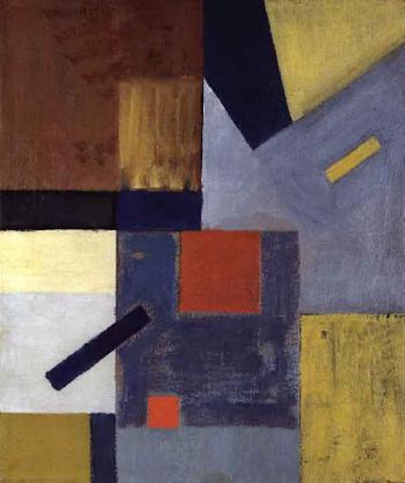 Abstract Composition by Kurt Schwitters