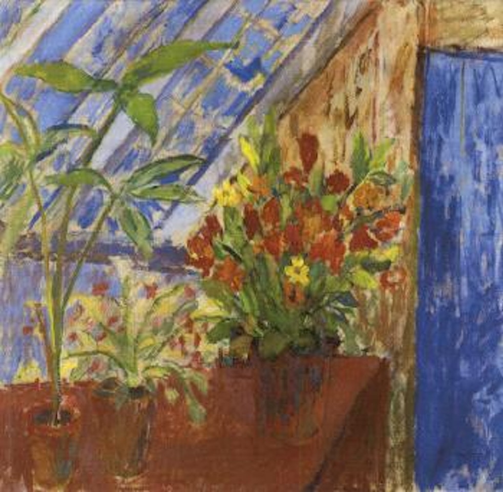 Still life with spring flowers by Ivan Ivarson