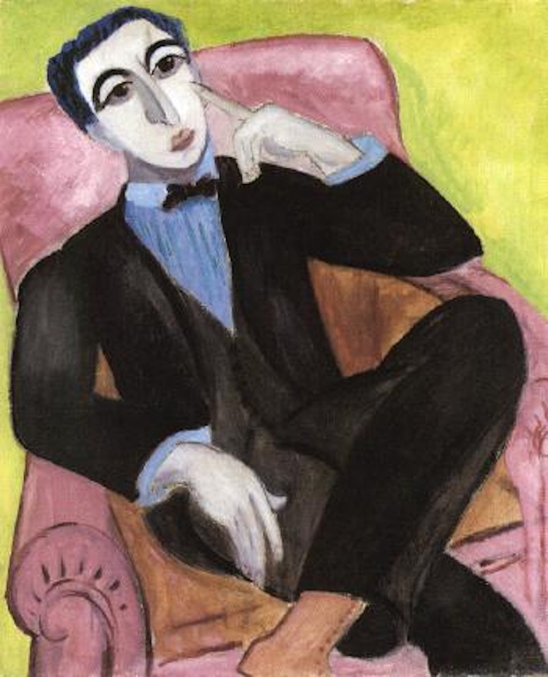 Isaac in the arm-chair by Sigrid Hjertén