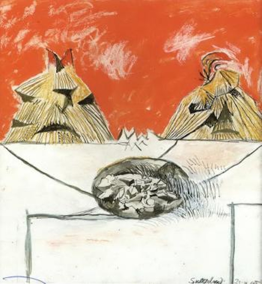 Corn and stone by Graham Sutherland